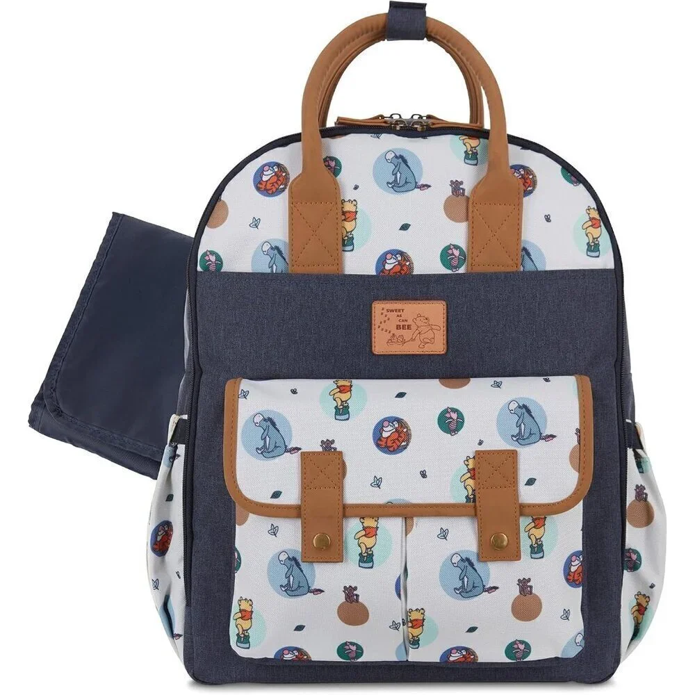 Disney Baby diaper bag, Winnie The Pooh Double Hnadle, Backpack